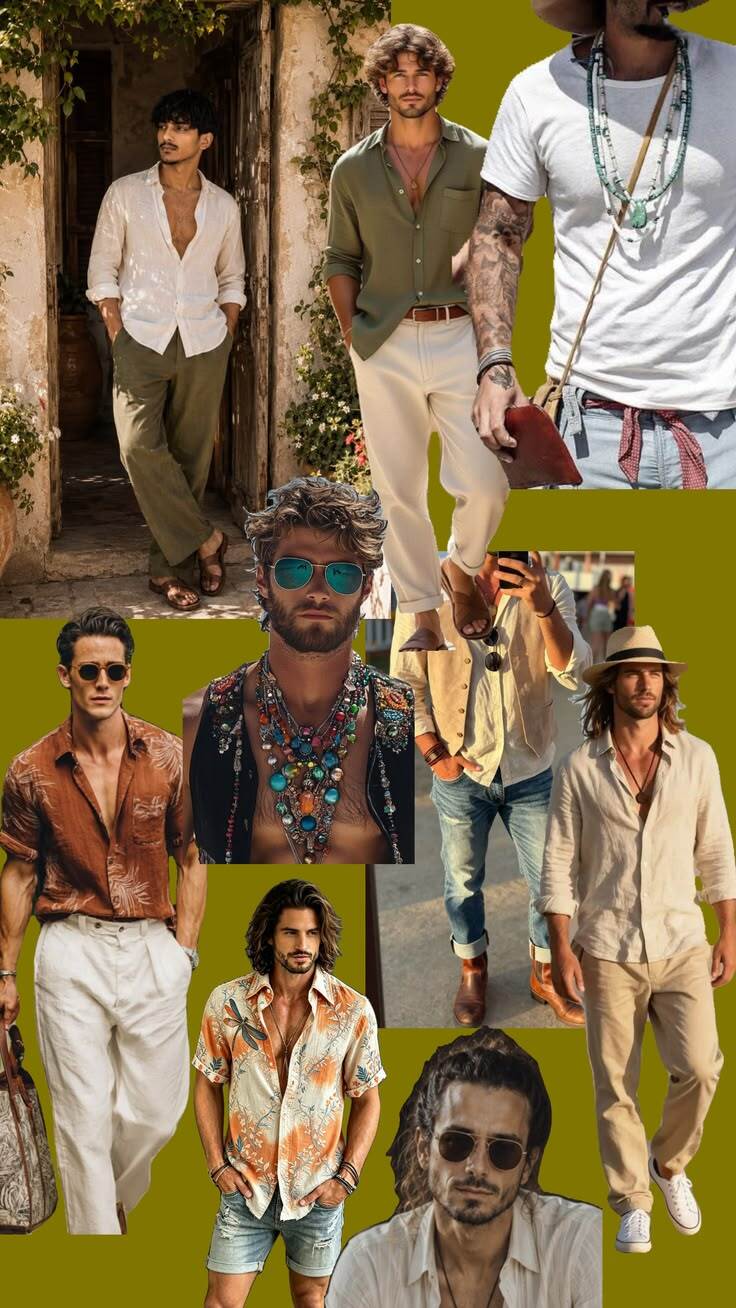 Boho Men Inspiratie